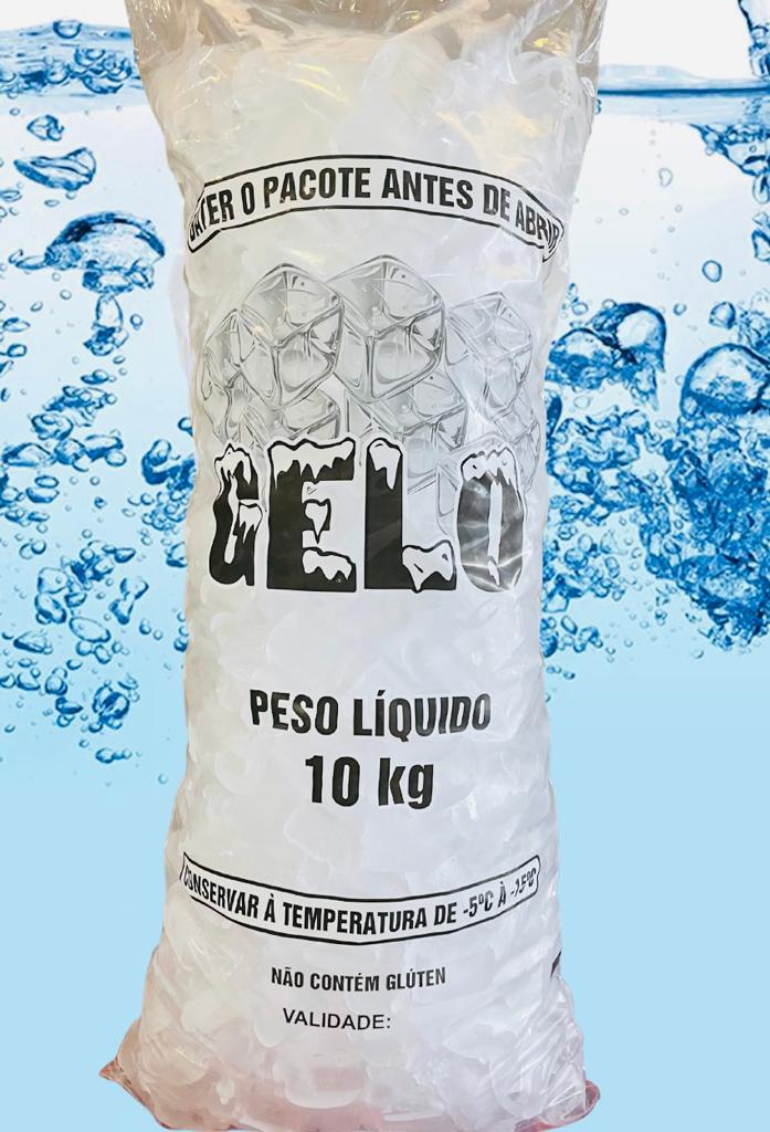 Saco Para Gelo 10kg | Cód. De Barra | 250...